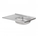 Кухонна мийка Brinex 6080-R 0,6 мм Satin (BRIN6080RSAT06)