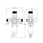 Фільтр самопромивний Thermo Alliance Forte 3/4