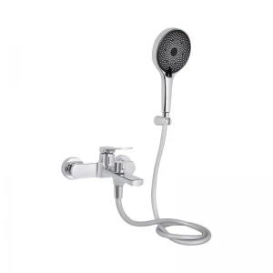 Змішувач для ванни Qtap Slavonice (з душовим гарнітуром) QTSLV259CRM48034 Chrome