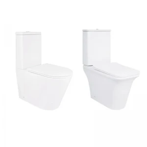 Акционный набор: Унитаз напольный Scorpio Ultra Quiet QT14222125AUQW + Унитаз напольный Kalao Rimless QT08221213A W