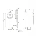 Термостат Thermo Alliance Standart з виносним датчиком TAS350