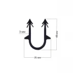 Скоба якорная Thermo Alliance Forte для такера (упаковка 250 шт.)