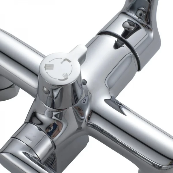 Душова система латунна універсальна Lidz Astra 1030 на три споживача (з виливом) (k35) LDAST1030CRM48086 Chrome