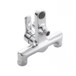 Змішувач латунний для ванни Lidz Astra 006 (з душовим гарнітуром) (k35) LDAST006CRM48087 Chrome