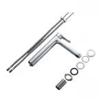 Смеситель латунный для раковины Lidz Astra 001FH высокий (k35) LDAST001FHCRM48090 Chrome