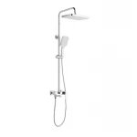 Душова система латунна універсальна Lidz Orion 1030 на три споживача (з виливом) (k35) LDORI1030CRM48092 Chrome