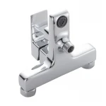 Змішувач латунний для ванни Lidz Orion 006 (з душовим гарнітуром) (k35) LDORI006CRM48093 Chrome