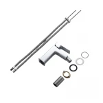 Змішувач латунний для біде Lidz Orion 001AF (k25) LDORI001AFCRM48095 Chrome