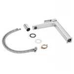 Смеситель латунный для раковины Lidz Orion 001FH высокий (k25) LDORI001FHCRM48096 Chrome