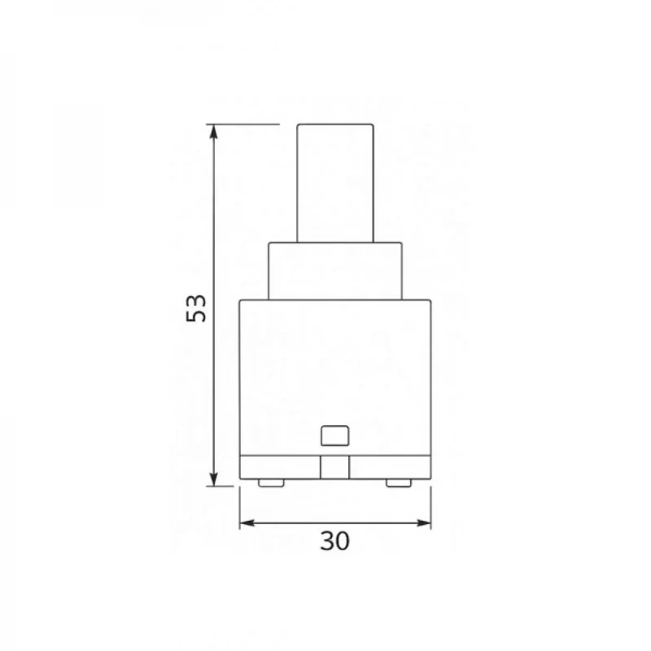 Картридж для смесителя Qtap Spojeni 30 мм QTSPO3048154