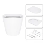 Готове рішення Qtap для ванної кімнати: підвісний унітаз Swan Ultra Quiet 520x360x320 + комплект інсталяції Nest 4 в 1 (лінійна клавіша White)