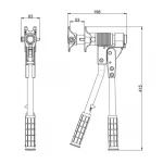 Набор инструментов Thermo Alliance для аксиального фитинга d16-32 ручной STD-301
