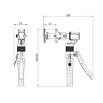 Набор инструментов Thermo Alliance для аксиального фитинга d16–32 гидравлический STD-302