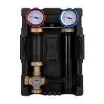 Насосная группа Icma №R004 с ручной регулировкой и термостатическим смесителем правое подключение 1 1/2