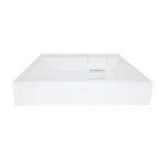 Раковина на пральну машину Qtap Arvin 595x595x115 мм, White QTARV2365WHI48575