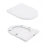 Унитаз напольный Qtap Swan Eco Ultra Quiet с сидением Soft-close 640x360x835 мм QTSWA27W48748 White