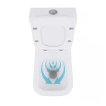 Унитаз напольный Qtap Crow Eco безободковый с сиденьем Soft-close QTCRO27W48750