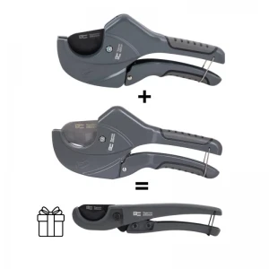 Акційний комплект ножиць для пластикових труб Thermo Alliance (PRO-001, PRO-002) + STD-001 у подарунок