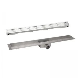 Комплект Qtap Taurus FD700 (NKS) Лінійний трап із нержавіючої сталі із сухим затвором 700 мм