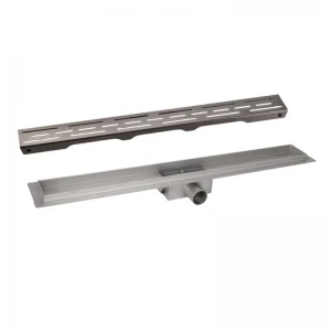 Комплект Qtap Taurus FD700 (PVD) Лінійний трап із нержавіючої сталі з сухим затвором 700 мм