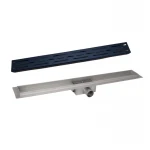 Комплект Qtap Taurus FD700 (BLA) Лінійний трап із нержавіючої сталі із сухим затвором 700 мм