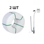 Акционный набор Thermo Alliance: 2 бух. Труба PEX-A EVOH WHITE 5 слоев 16×2,0 мм, (600 м), Spain + Такер ТК-100