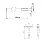 Акционный набор Thermo Alliance: Труба для тёплого пола PEX-a EVOH 16x2.0 мм (600 м) TAS00316600 + Калибратор с трещеткой для м/п труб d16-32 STD-404