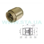 Клапан обратный STA 1 1/4