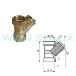 Фільтр муфт. сітч. Ду    3/4