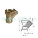 Фільтр муфт. сітч. Ду   1