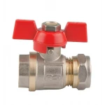 Кран шар д/мет.пл РВ 16*1/2