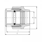 Заглушка для труб ITAL ПЭ 63 мм