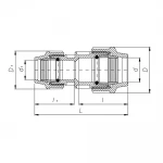 Муфта редукционная ITAL ПЭ 25 x 20 мм