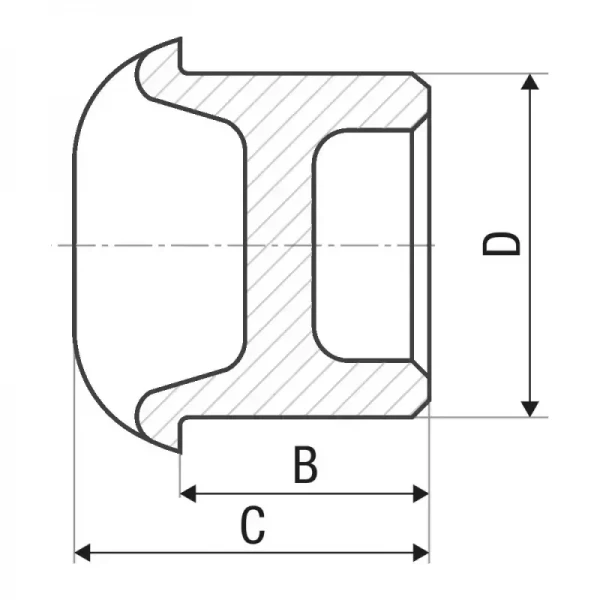 Пробка PP-r ITAL 20 зовнішня