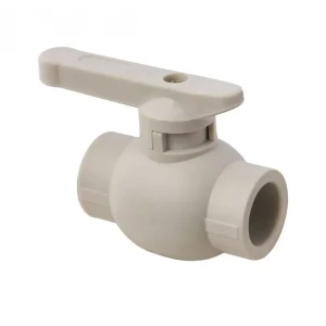 Кран шаровый HOT RIGHT PPR 32 пластиковый