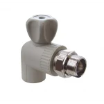 Кран радіаторний кутовий 25 сталевий шар {100/10}