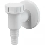 Сифон для пральної машини ALCA PLAST APS2 зовнішній білий