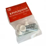 Кріплення LiSeven для монтажу унітазу до підлоги 6*80 мм {50}