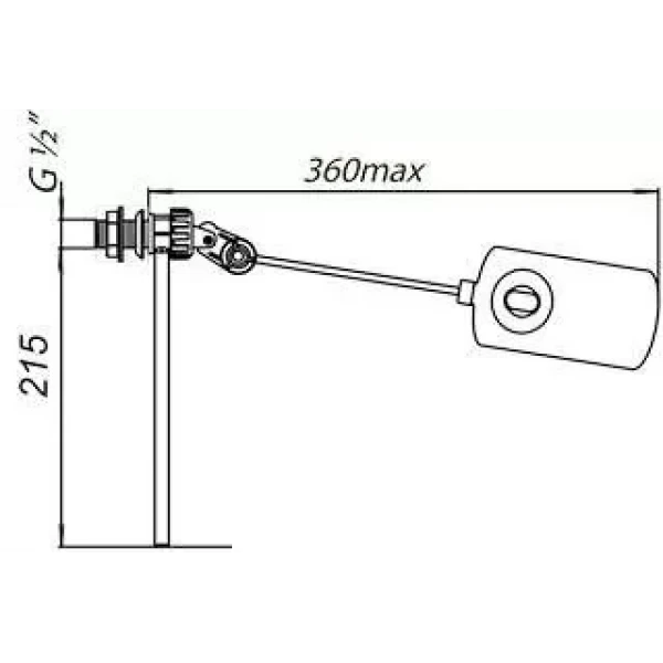 АН-01 арматура нап. з бок. підведенням 