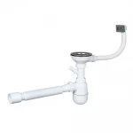 К1150 кухня Еліт 3 1/2*40, різьб. нерж.випуск, пралка, гофротруба 40*40/50 {15}