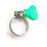 Хомут OPTIMA 16-25 мм оцинкованный с ручкой для автомобилей