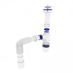 Сифон для кухонної мийки Kronoplast У-1050 1 1/2 з литим випуском Ø40 x 40/50 (SY11000043)