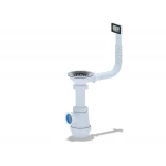 Сифон для кухонної мийки ANI-plast A0145S, 3 1/2