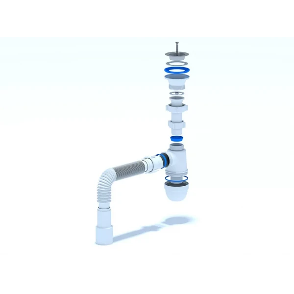 Сифон для мийки ANI-plast C0115, 1 1/2