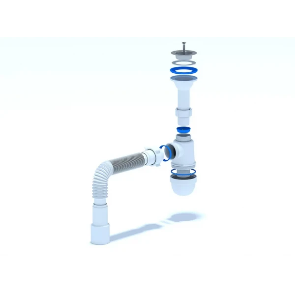 Сифон для мийки ANI-plast C0515, 1 1/2