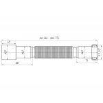 Гнучка труба ANI-plast K106, 1 1/2