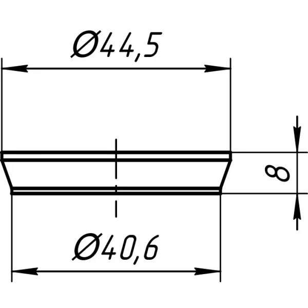 М040 Прокладка конічна 40 мм {30}