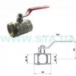 Кран шаровой STA 1