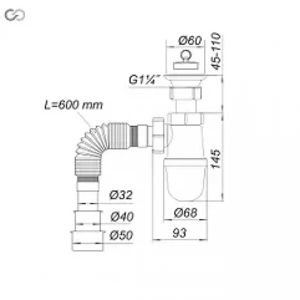 Т0415 умивальник 