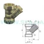 Фільтр муфт. сітч. Ду 1 1/2